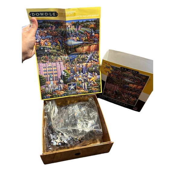 dowdle puzzle US Army 500 piece - Picture 3 of 3